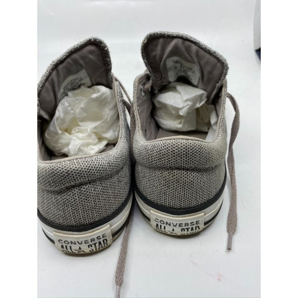 CONVERSE Sneakers White Gray Women's Size 10 - Picture 5 of 7